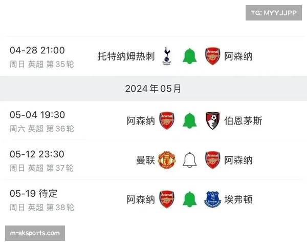 数据模型显示阿森纳剩余赛程难度最低，夺冠概率升至42%